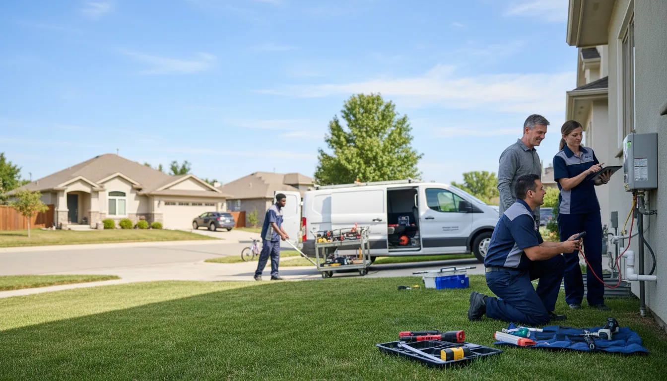 Tankless water heater service in Port Washington, WI